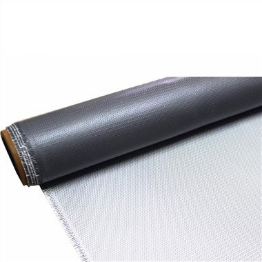 Ühepoolne silikoonkattega klaaskiudkangas